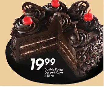 Sobeys Double Fudge Dessert Cake offer
