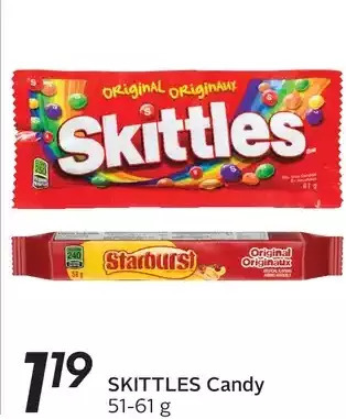 Sobeys Skittles Candy offer