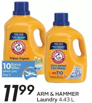 Sobeys Arm & Hammer Laundry offer