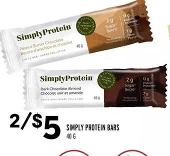 Sobeys Simply Protein Bars offer