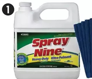 Canadian Tire Spray Nine Heavy-Duty Cleaner Disinfectant offer