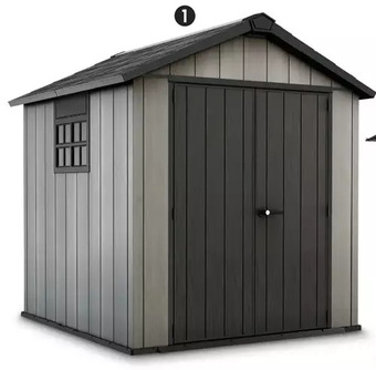 Canadian Tire Extra-Large Vertical Storage Shed offer
