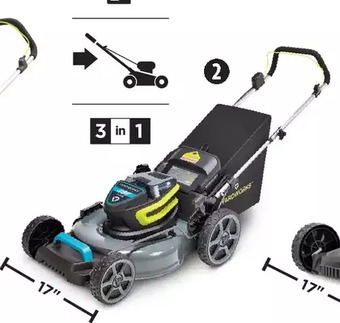 Canadian Tire Yardworks 48V 5Ah Steel-Deck 20" Cordless Push Mower offer