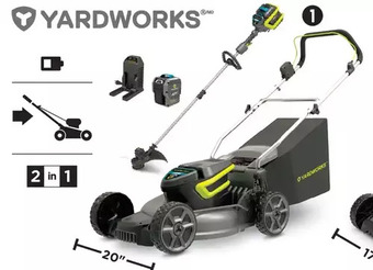Canadian Tire Yardworks 48V Mower/Trimmer Combo offer