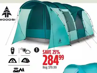 Canadian Tire Woods Refuge 8 Tent offer