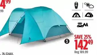 Canadian Tire Woods Creekside 6 Tent offer