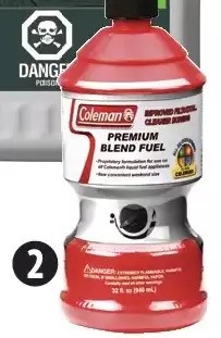 Canadian Tire Coleman Naphtha Fuel offer
