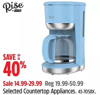 Canadian Tire Rise Countertop Appliances offer