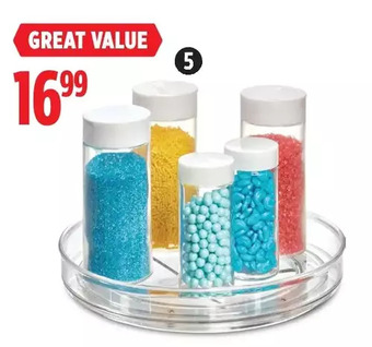 Canadian Tire the Home Edit Single-Tier Turntable offer