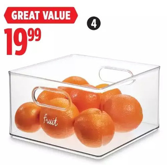Canadian Tire the Home Edit All-Purpose Bin offer