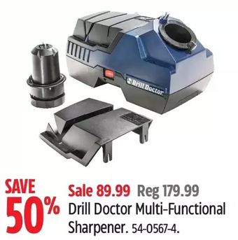 Canadian Tire Drill Doctor Multi-Functional Sharpener offer