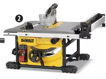 Canadian Tire Dewalt 15a Compact Jobsite Table Saw offer