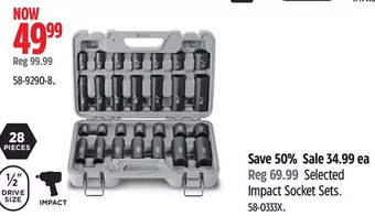 Canadian Tire Impact Socket Sets offer