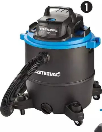 Canadian Tire Mastervac 60.5L Wet/Dry Vac offer