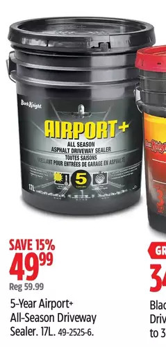 Canadian Tire 5-Year Airport+ All-Season Driveway Sealer offer