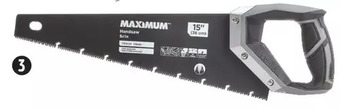Canadian Tire Maximum 15" Aggressive Tooth Hand Saw offer