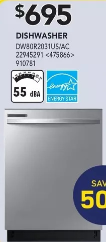 Lowe's GE Appliances Dishwasher offer