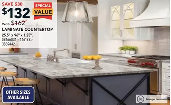 Lowe's Laminate Countertop offer