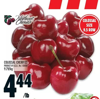 Metro Colossal Cherries offer