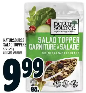 Metro Natursource Salad Toppers offer