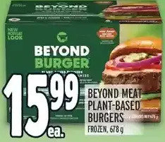 Metro Beyond Meat Plant-Based Burgers offer