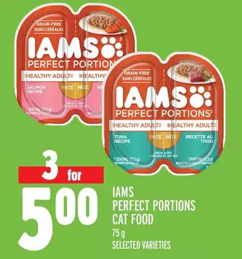 Metro Iams Perfect Portions Cat Food offer