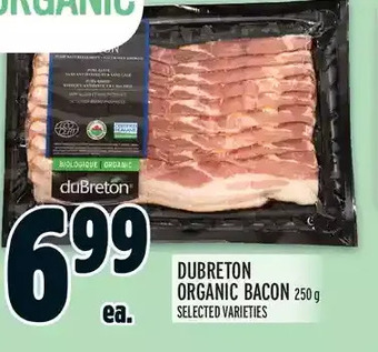 Metro Dubreton Organic Bacon offer