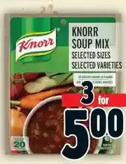 Metro Knorr Soup Mix offer