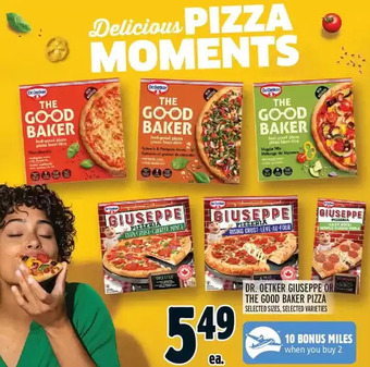Metro Dr. Oetker Giuseppe or the Good Baker Pizza offer