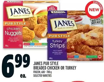 Metro Janes Pub Style Breaded Chicken or Turkey offer