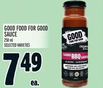 Metro Good Food for Good Sauce offer