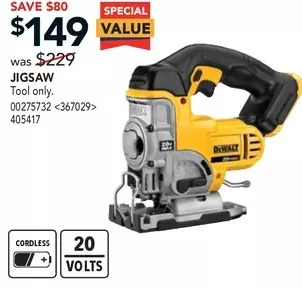 RONA Dewalt Jigsaw offer