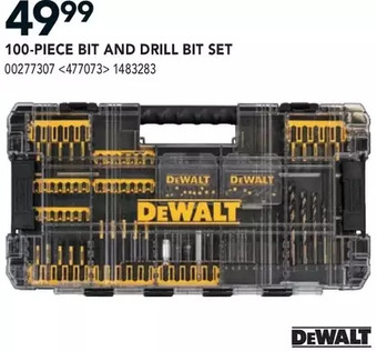 RONA Dewalt 100-Piece Bit and Drill Bit Set offer