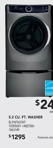 RONA Electrolux 5.2 Cu. Ft. Washer offer