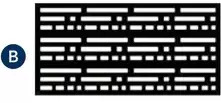 RONA Barrette Decorative Panels "Morse" Black offer