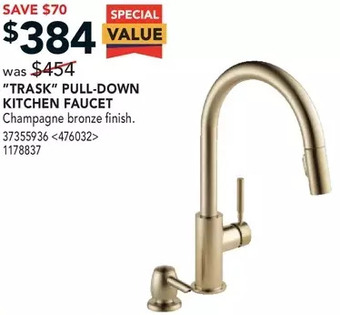 RONA "Trask" Pull-Down Kitchen Faucet offer
