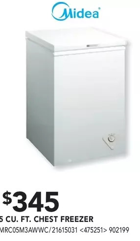 RONA Midea 5 Cu. Ft. Chest Freezer offer