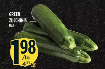 Marché Adonis Green Zucchinis offer