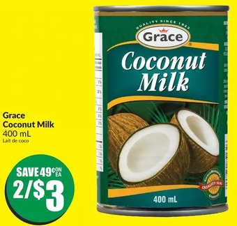 FreshCo Grace Coconut Milk offer
