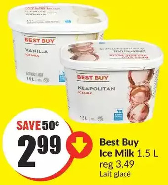 FreshCo Best Buy Ice Milk offer