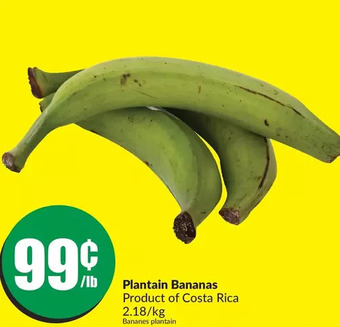 FreshCo Plantain Bananas offer