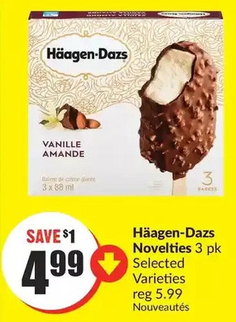 FreshCo Häagen-Dazs Novelties offer