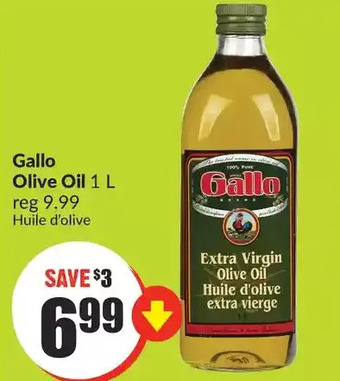 FreshCo Gallo Olive Oil offer