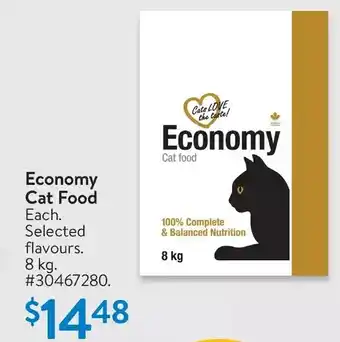 Walmart Economy Cat Food offer