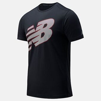 New Balance Printed accelerate short sleeve offer