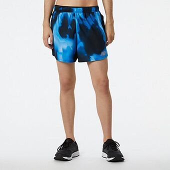 New Balance Printed impact run 5 inch short offer