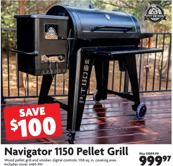 Home Hardware Navigator 1150 Pellet Grill offer
