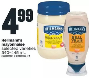 Independent Grocer Hellmann's Mayonnaise offer