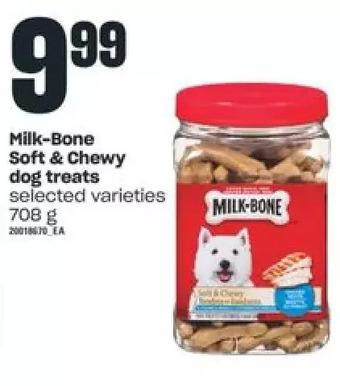 Independent Grocer Milk-Bone Soft & Chewy Dog Treats offer