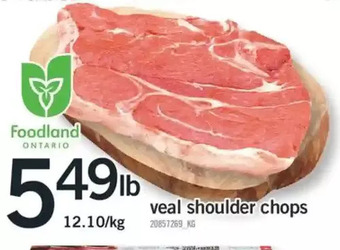 Fortinos Veal Shoulder Chops offer